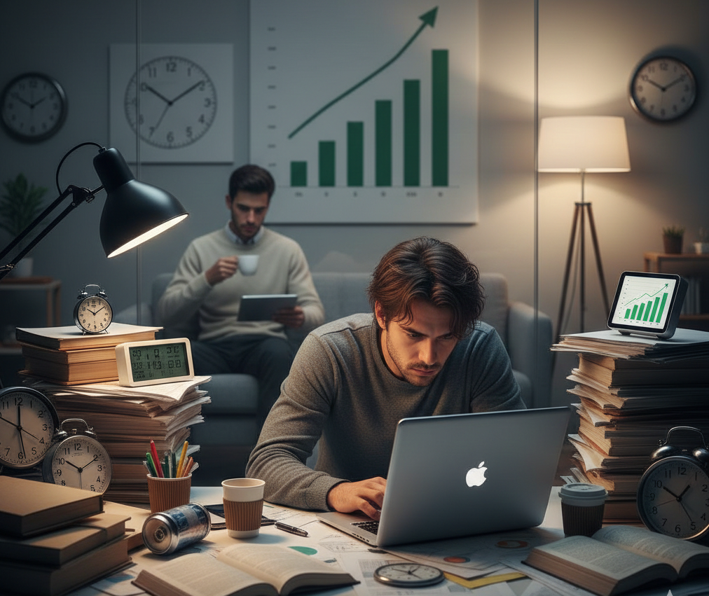 Trabalho x inteligência financeira