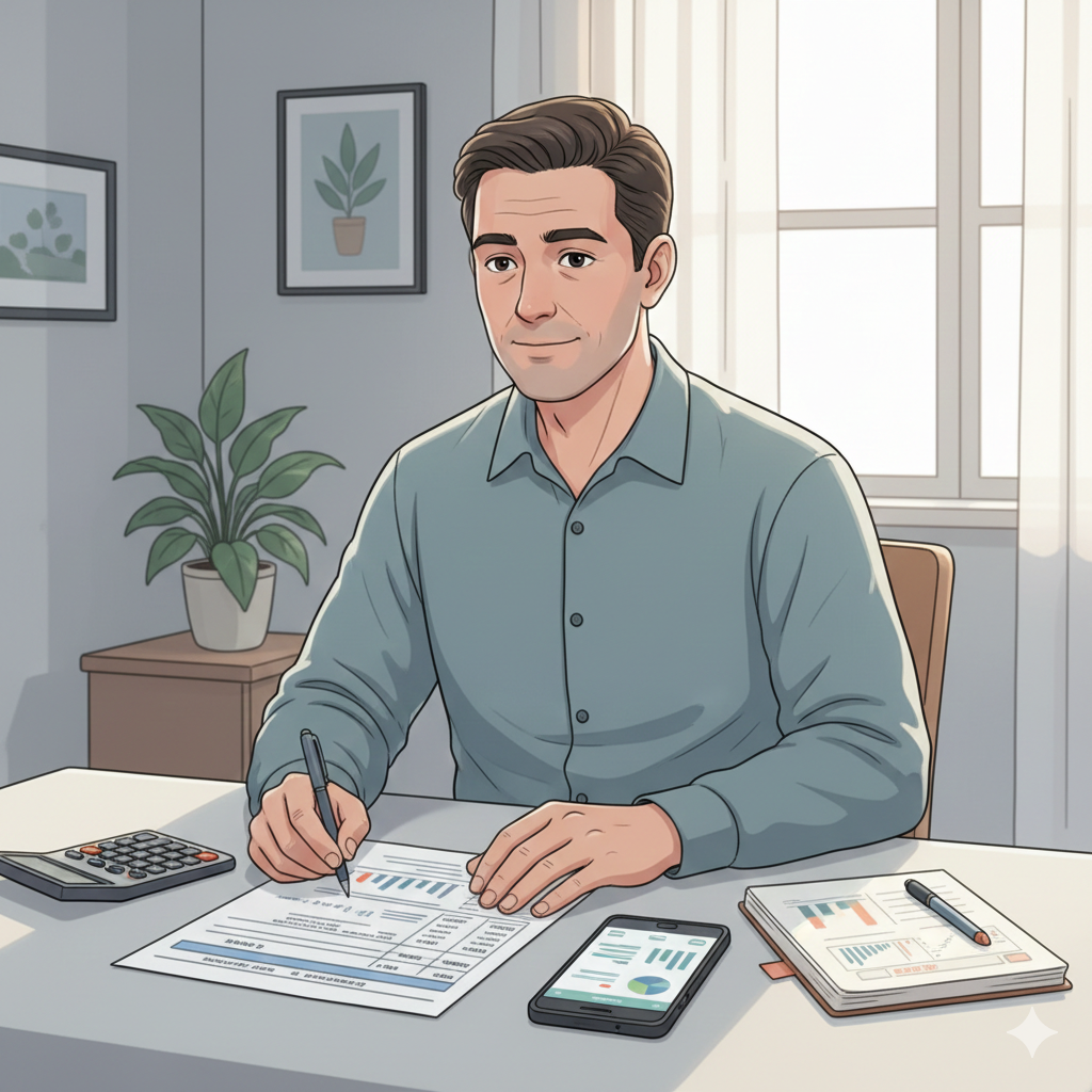 Como montar um orçamento mensal simples para organizar gastos e controlar o dinheiro